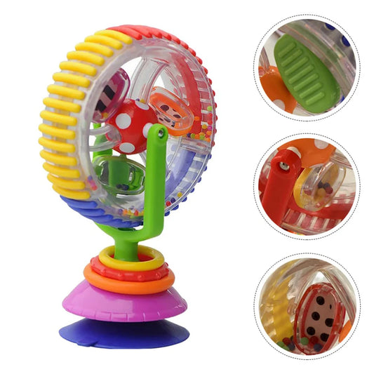 Baby Rotating Ferris Wheel Rattle - Fun & Educational High Chair Toy