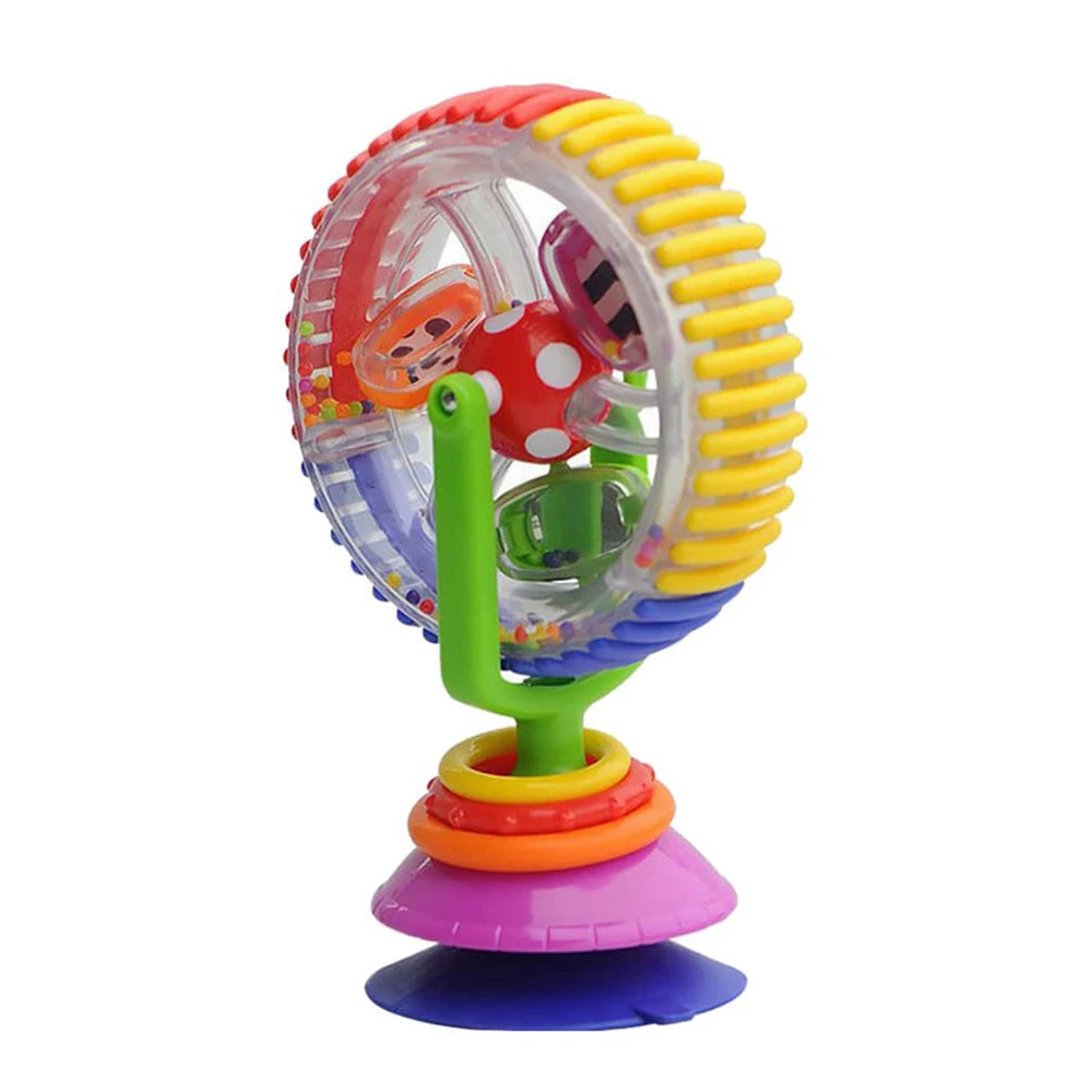 Baby Rotating Ferris Wheel Rattle - Fun & Educational High Chair Toy