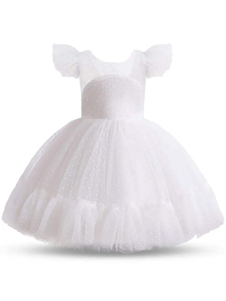 Elegant Kids Pink Tutu Princess Dress Set - Perfect for Birthdays & Formal Events